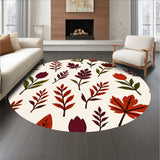 Autumn Harvest Herb Garden Design Anti Slip(Orange)