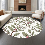 Rustic Weathered Floral Vine Heritage Cottage Farmhouse Charm (Brown)