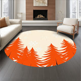 Enchanted Snowy Forest Magical Seasonal Pathway(Orange)