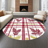 Festive Plaid Pine Branches with Scripted Holiday Greetings(Red)