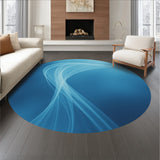 Ethereal Mist Swirling Through Enchanted Landscape(Blue)