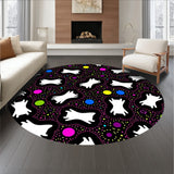 Illuminated Feline Holiday Novelty with Glowing Accents(Black)