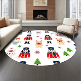 Festive Soldier Guard Seasonal Entrance Welcoming Decoration(Red)