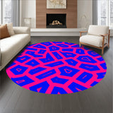 Hypnotic Prism Network With Cascading Spatial Dimension(Pink)