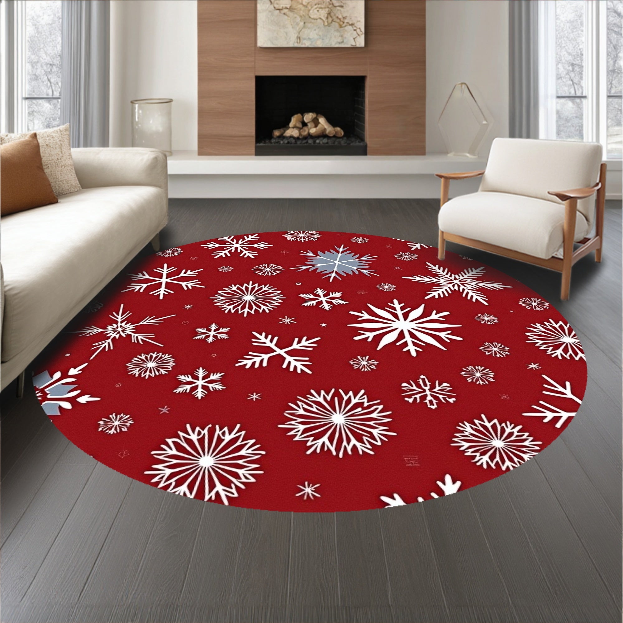 Frosty Celebration Joyful Spirit Seasonal(Red)