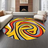 Rhythmic Undulation Expressive Avant garde Decorative(Yellow)