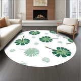 Exotic Monstera Frond Elegant Botanical Illustration Arrangement(Green)