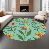 Verdant Blossom Interlaced Luxury Pathway(Blue)
