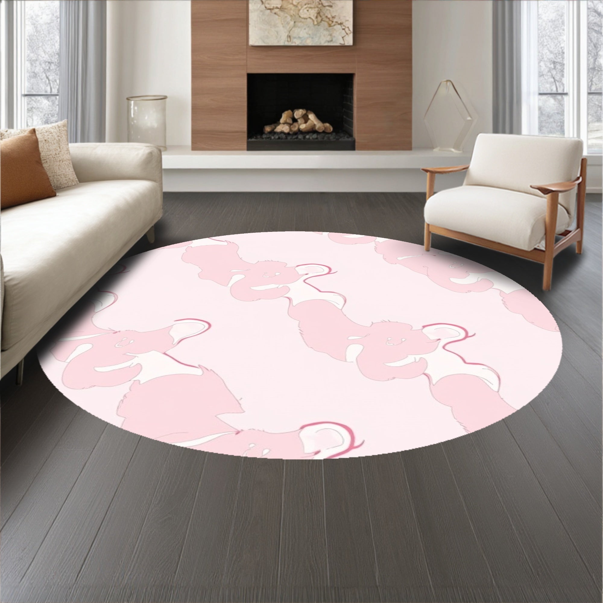 Celestial Nimbus with Floating Vapor Design(Pink)