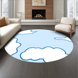 Minimalist Cloud Formation Entry Machine (Blue)