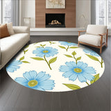 Cottage Chic Wildflower Spray with Delicate Vine Tracery(Blue)