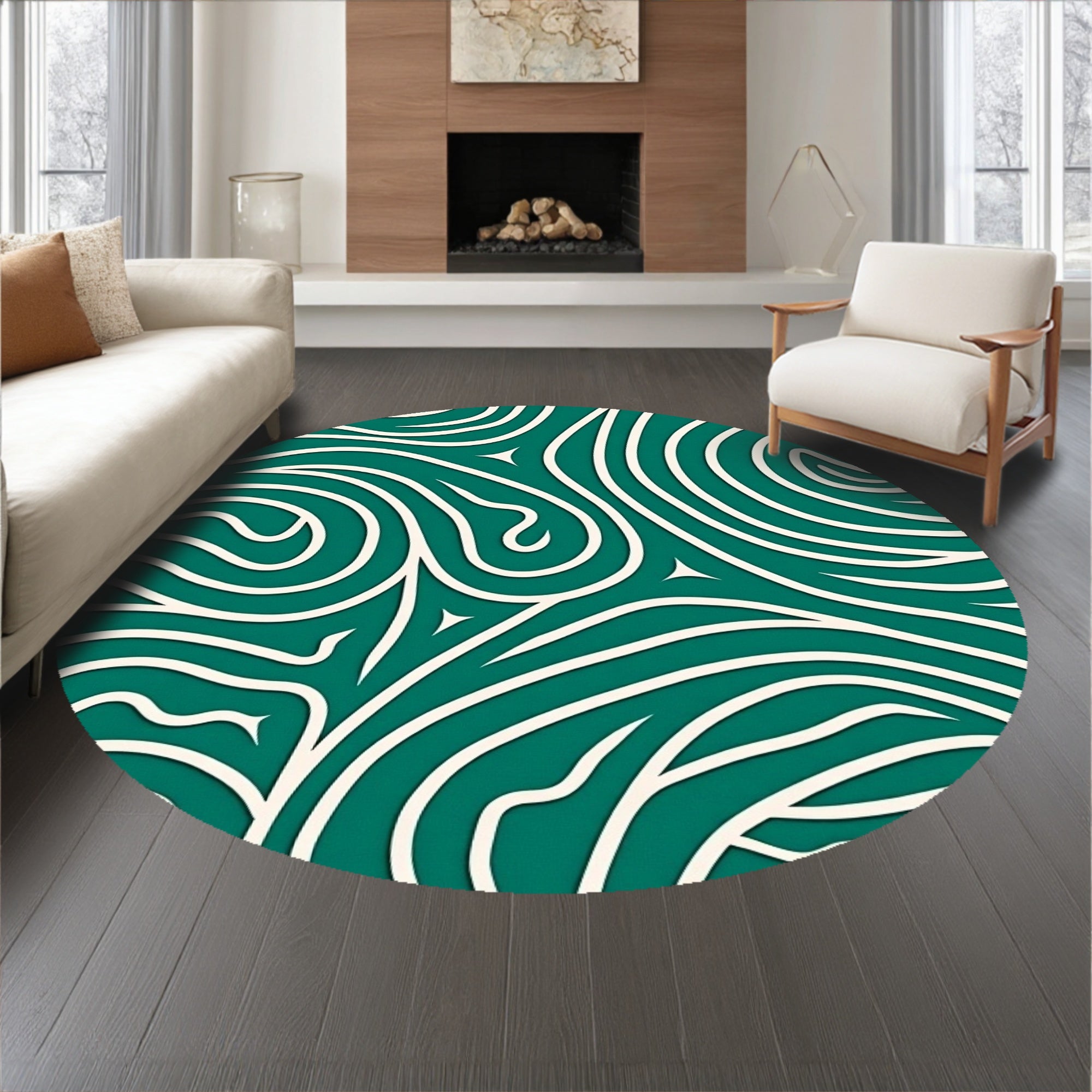 Magical Snowdrift Swirl(Green)