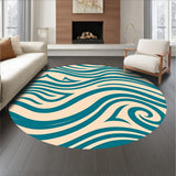 Cape Mediterranean Wave Tapestry(Beige)