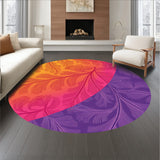 Tropical Exotic Vegetation Botanical Illustration Nature(Orange)