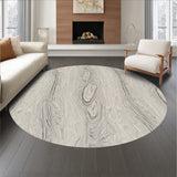 Driftwood Grain Abstract Artisan(Gray)