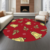 Joyful Season Greeting Bow Shaped Embellishment(Red)