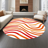 Amber Wave Decorative Accent(Orange)