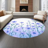 Dreamy Garden Blossom Enchanted Meadow Delicate Pastoral(Blue)