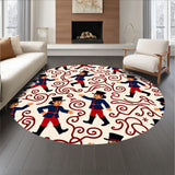 Enchanted Marching Band Swirl Patterned Protective Surface Guard(Beige)