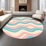 Serene Waves Decorative Accent(Pink)
