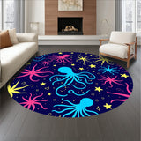 Celestial Octopus Tentacle with Starfish Constellation Design(Pink)