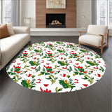 Lunar Medley with Delicate Wildflowers and Starbursts(Red)