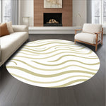 Heavenly Abstract Wave Textured (Beige) - ODIKA