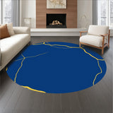 Azure Veined Luxury Accent(Blue)