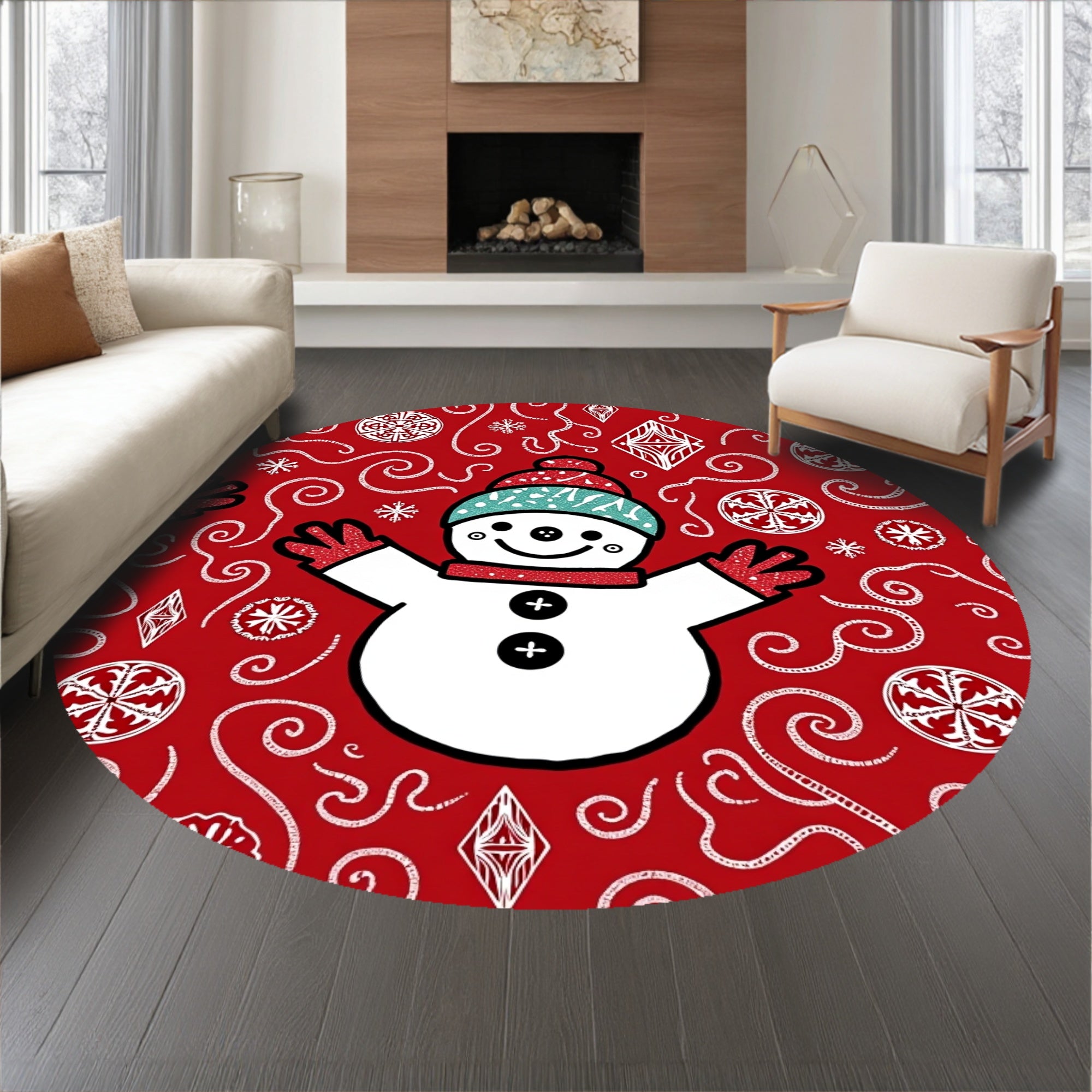 North Pole Enchantment Seasonal With Twinkling(Red)