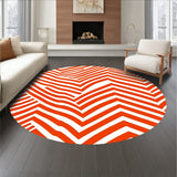 Autumn Harvest Chevron Floor(Orange)