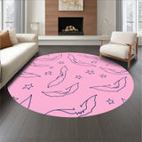 Haunting Nocturnal Creature Celestial Display Festive Accent(Pink)