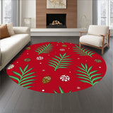 Elegant Pine Branch Seasonal Evergreen Bough Arrangement(Red)