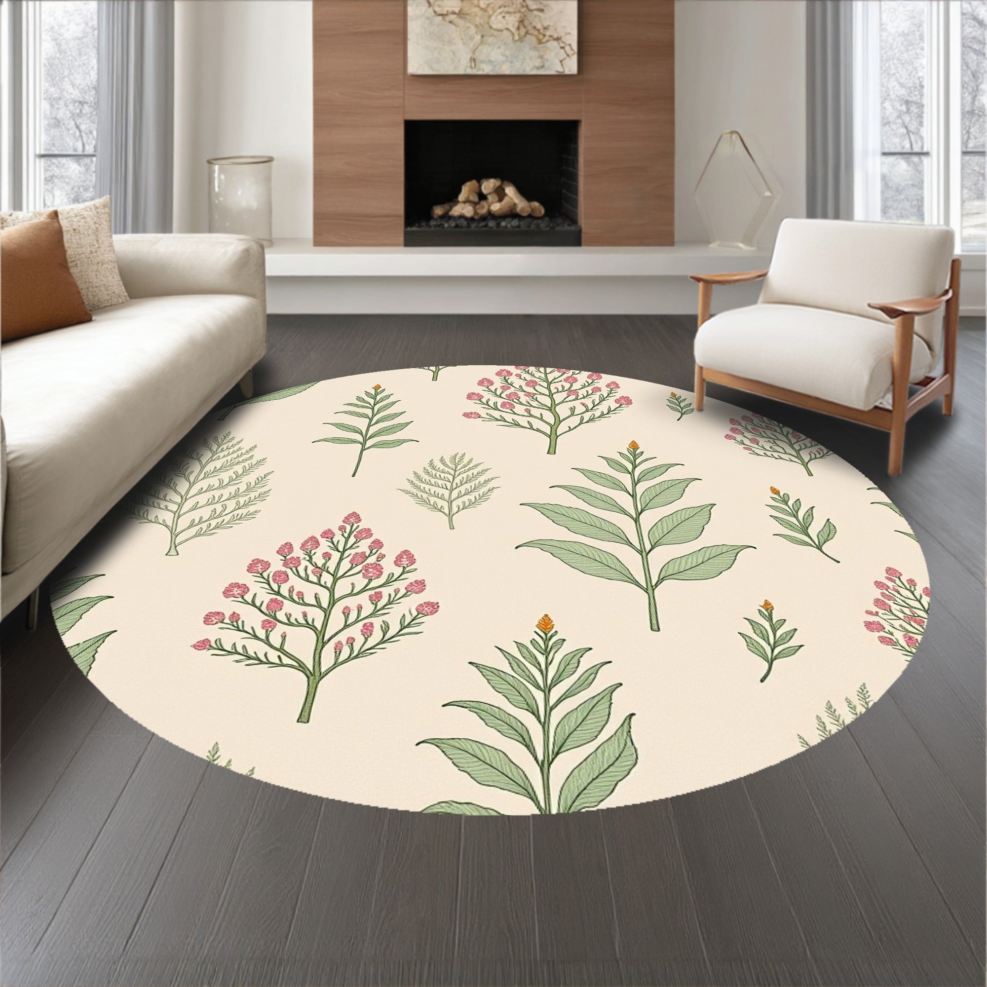 Herbarium Specimen Print with Naturalist Illustration Style (Ivory) - ODIKA