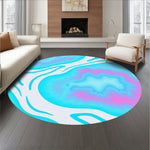 Mist Ombre Wave with Subtle Dreamscape Motifs (Blue) - ODIKA