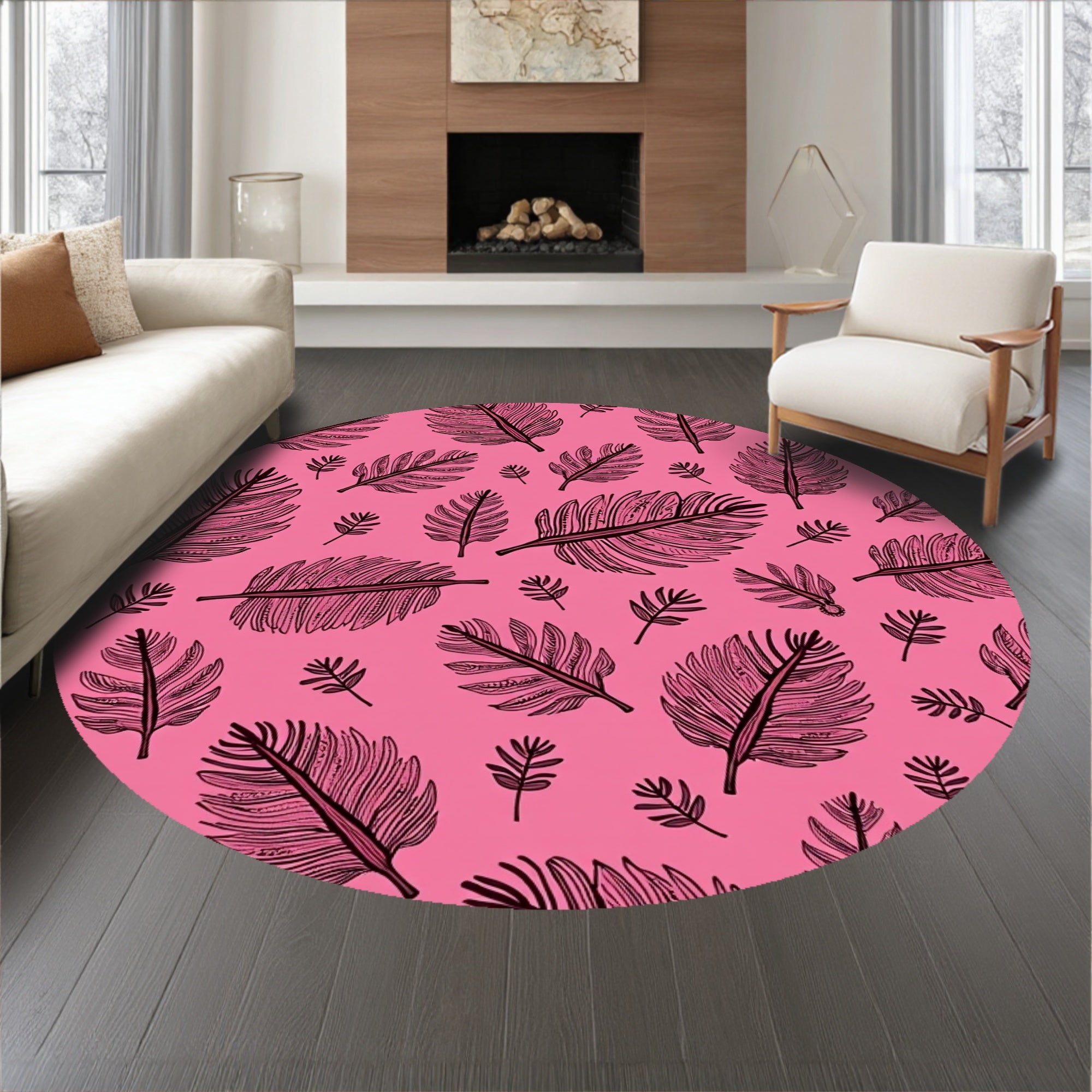 Elegant Pinecone Bough Artistry(Pink)