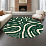 Swirling Stone Artistic Modern (Green) - ODIKA