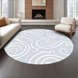 Abstract Cloud Swirl (Gray)