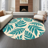 Tropical Leaf Mosaic Radiant Foliage Arrangement(Teal)