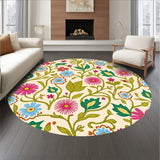 Blooming Meadow Floral Vine Tapestry(Pink)
