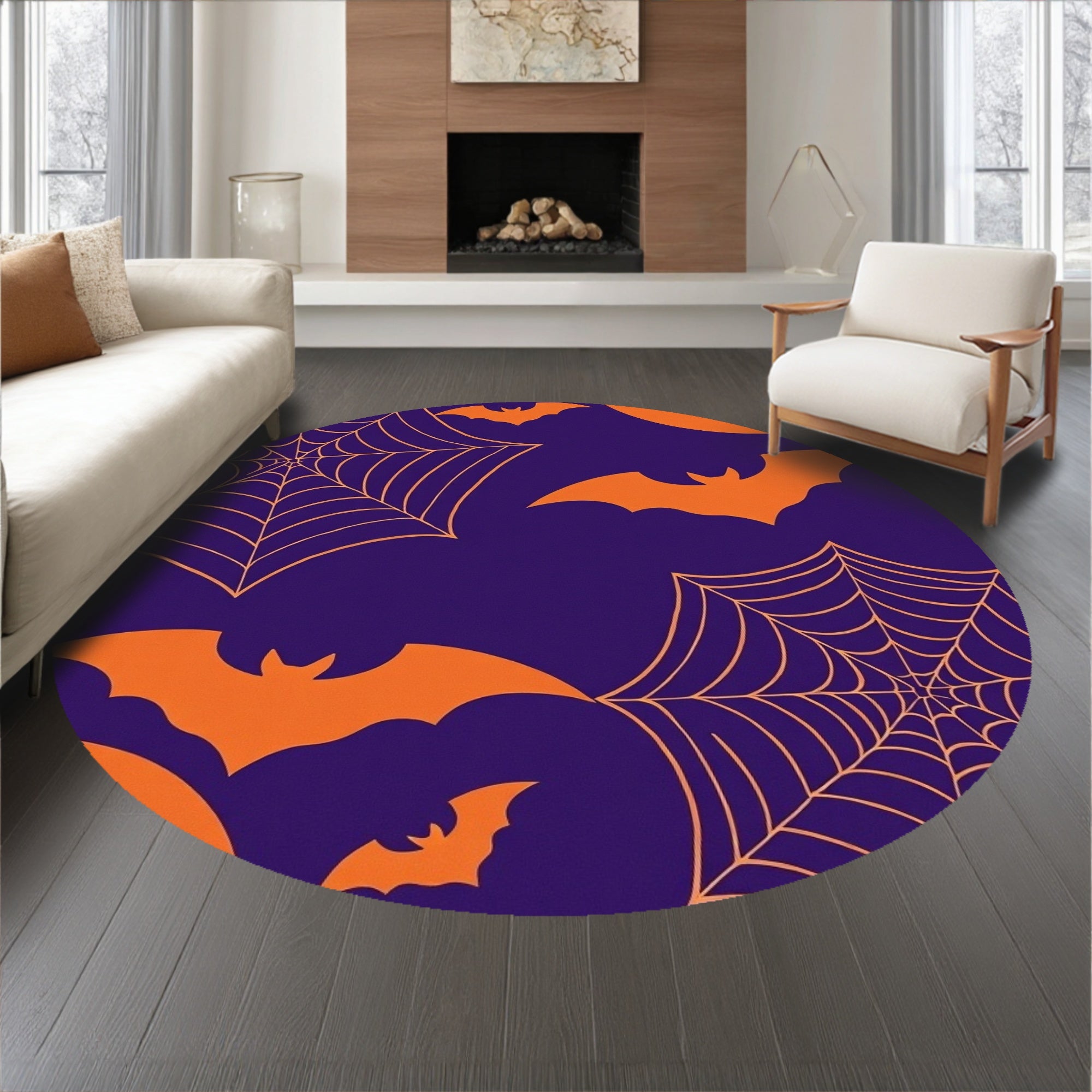 Abstract Halloween Inspired(Purple)