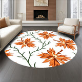 Maple Canopy Autumn Leaves Interlocking(Orange)