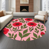 Enchanted Botanical Vintage Throw(Pink)
