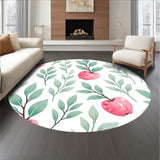 Spring Orchard Branches with Delicate Blossoms and Whimsical Petals Motif(Pink)