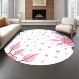 Dreamy Botanical Retro Blush Watercolor Symphony (Pink)