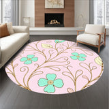 Boho Chic Featuring Abstract Floral (Pink)