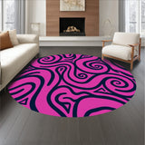 Dreamy Veined Stone Art Nouveau Contemporary(Pink)