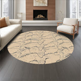Contemporary Spotted Stylish Cowhide Inspired(Beige)