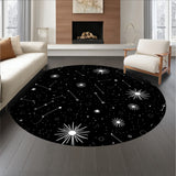 Celestial Constellation with Twinkling Motifs (Black)