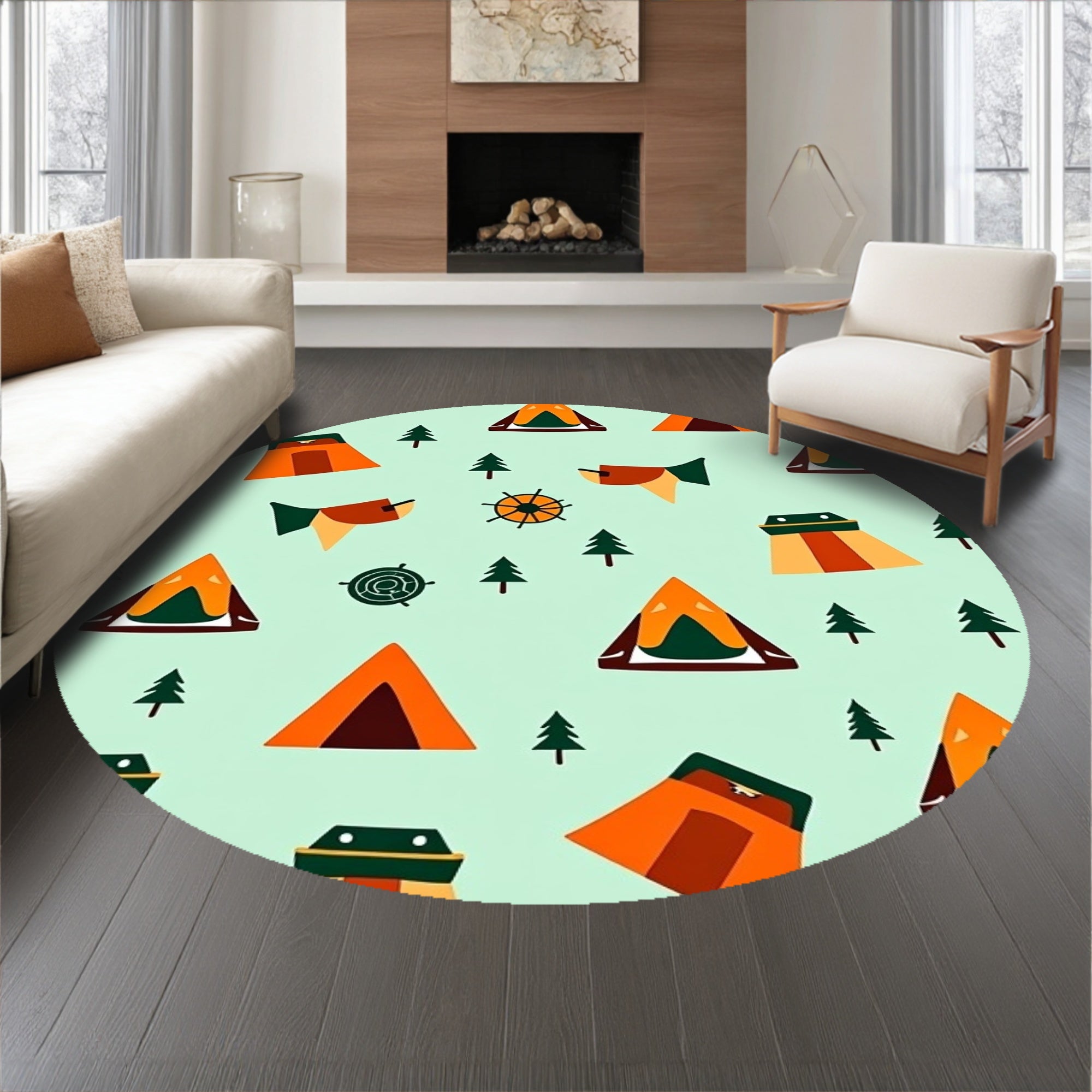 Happy Camper Woodland Explorer Theme (Orange) - ODIKA