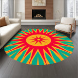 Whimsical Starburst Radiant Sunshine Playful(Orange)